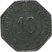 10 Pfennig - Trossingen Ands Koch A.G., Germany,  reverse image