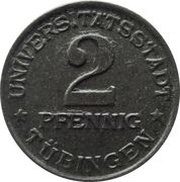 2 Pfennig - Tübingen obverse image