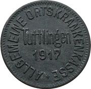 5 Pfennig - Tuttlingen Allgemeine Ortskrankenkasse obverse image