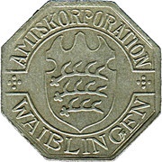 50 Pfennig - Waiblingen obverse image
