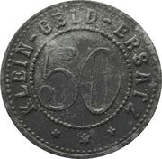 50 Pfennig - Waldsee, Germany, 1918 reverse image