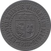 5 Pfennig - Wangen im Allgäu obverse image