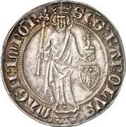Groschen Tournois obverse image
