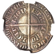 1 Groschen Tournois reverse image