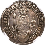 1 Groschen Tournois obverse image