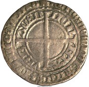 1 Groschen Tournois, Germany, 1404 reverse image
