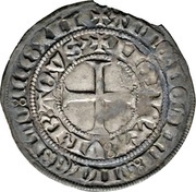 1 Groschen Groschen Tournois, Germany, 1412 reverse image