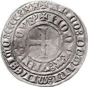 1 Groschen Tournois, Germany, 1420 reverse image
