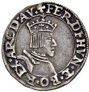 1 Marck Coronation of Ferdinand I obverse image