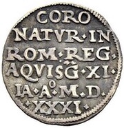 1 Marck Coronation of Ferdinand I reverse image