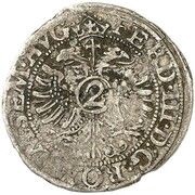 2 Mark, Germany, 1639-1648 reverse image