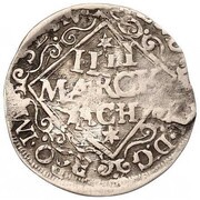 4 Mark, Germany, 1637-1646 reverse image