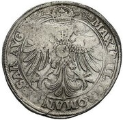 1 Thaler, Germany, 1573 reverse image