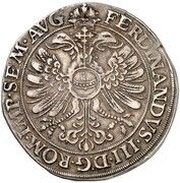 1 Thaler, Germany, 1637-1657 reverse image