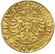 1 Goldgulden, Germany, 1591 reverse image
