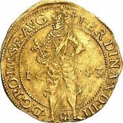 1 Ducat, Germany, 1643-1645 reverse image