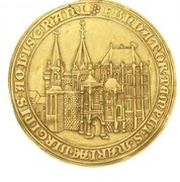 5 Ducats - Charlemagne Judenmedaille, Germany, 1619 reverse image