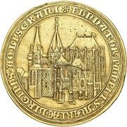 6 Ducats - Charlemagne Judenmedaille, Germany, 1619 reverse image