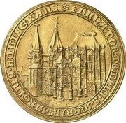 8 Ducats - Charlemagne Judenmedaille, Germany, 1619 reverse image