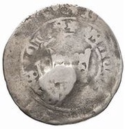 1 Prague Groschen Counterstamped reverse image