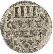 4 Pfennig - Victor II Frederick reverse image