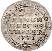 1⁄24 Reichsthaler - Victor II Frederick reverse image