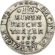1⁄12 Reichsthaler - Victor II Frederick, Germany, 1744-1750 reverse image