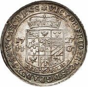 ⅙ Thaler - Victor II Frederick, Germany, 1727-1744 reverse image