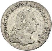 ⅙ Thaler - Victor II Frederick Seven Years' War obverse image