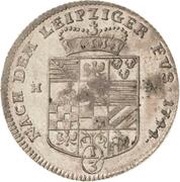 ⅓ Thaler - Victor II Frederick, Germany, 1744-1750 reverse image