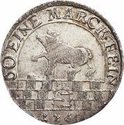 8 Gute Groschen - Victor II Frederick, Germany, 1760 reverse image