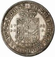 ⅔ Thaler - Victor II Frederick, Germany, 1744-1750 reverse image