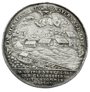 1 Thaler - Victor II Frederick Ausbeutetaler, Germany, 1747 reverse image