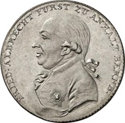 1 Conventionsthaler - Frederick Albert obverse image