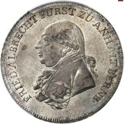 1 Thaler - Frederick Albert obverse image