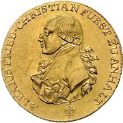 5 Thalers - Alexius Frederick Christian obverse image