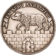 1 Ducat - Alexius Frederick Christian Silver Pattern Strike; Ausbeute-Harzgold-Dukat obverse image