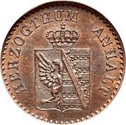1 Pfennig - Alexander Charles Joint Coinage obverse image