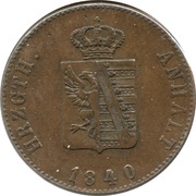 3 Pfennige - Alexander Charles Joint Coinage obverse image