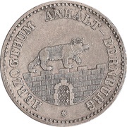 ⅙ Thaler - Alexander Charles obverse image