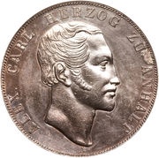 2 Thalers / 3½ Gulden - Alexander Charles obverse image