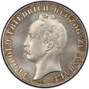 1 Vereinsthaler - Leopold Frederick obverse image