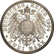 2 Marks - Frederick II, Germany, 1901-1904 reverse image