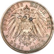 3 Mark - Frederick II reverse image