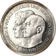 5 Mark - Frederick II Silver Wedding obverse image