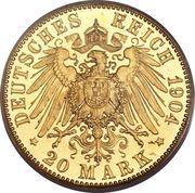 20 Mark - Frederick II reverse image