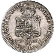 ⅓ Thaler - August Louis obverse image