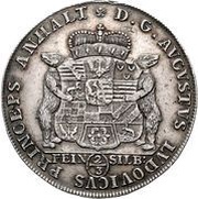 ⅔ Thaler - August Louis obverse image
