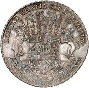 ½ Thaler - Frederick Augustus, Germany, 1767 reverse image