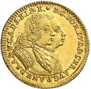 1 Ducat - John Louis and Christian August obverse image